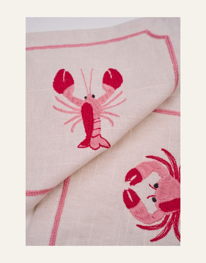 2pk drikkebrikke rosa - 2