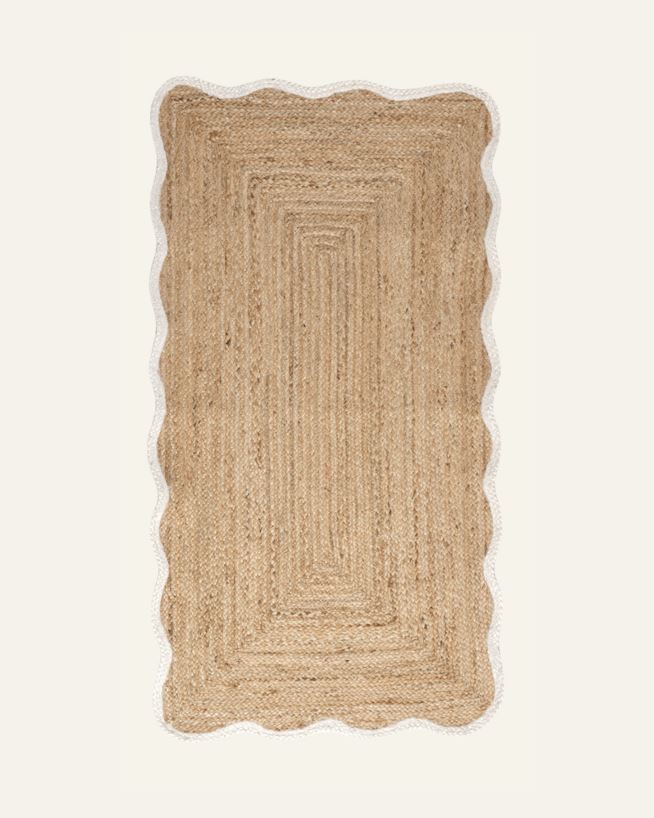Jute teppe offwhite - 80x150 cm offwhite - 1