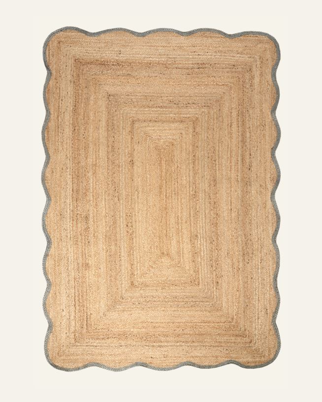 Jute teppe olivengrønn - 160x230 cm olivengrønn - 1