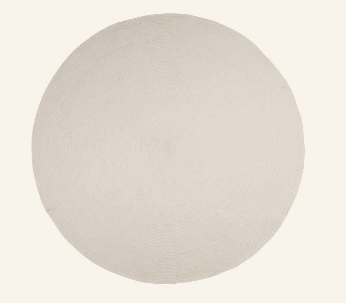 Teppe offwhite - ø200 cm offwhite - 1