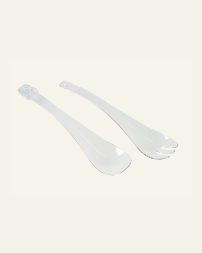 Salatbestikk transparent - 30,8x6,5 cm transparent - 1
