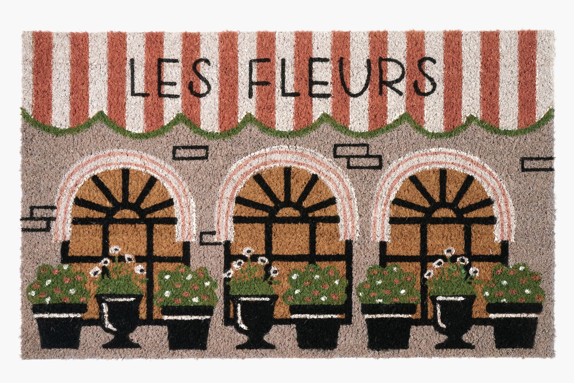 Dørmatte multi - 50x80 cm multi - 1