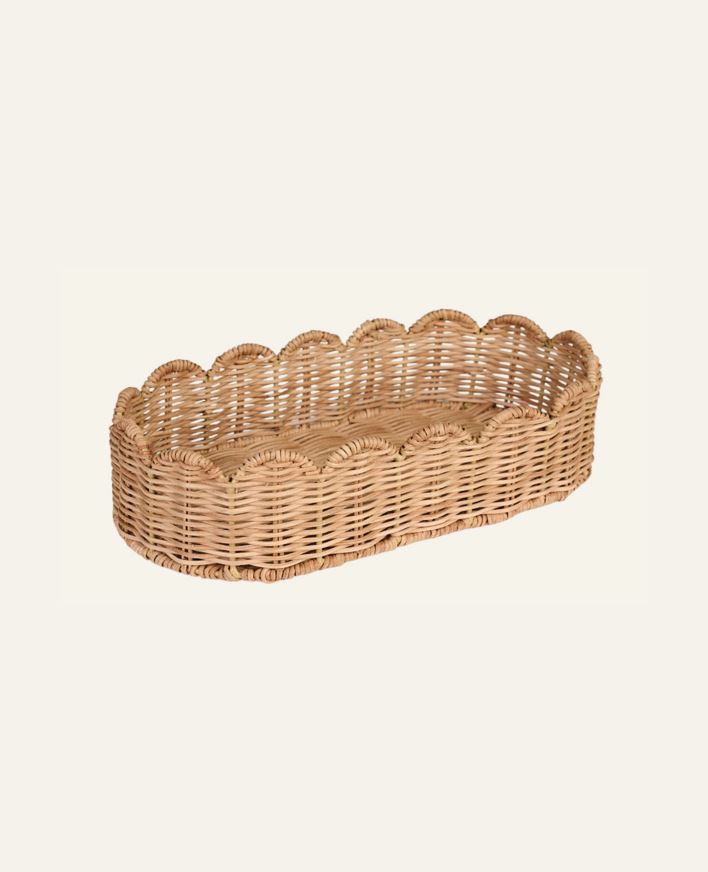 Kurv natur - 33x17x12 cm natur - 1