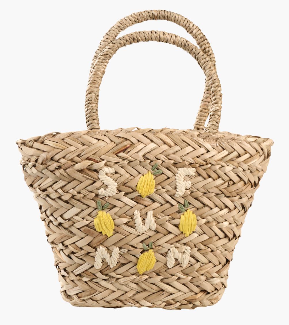 Stråveske natur - 32x20x7 cm natur - 1