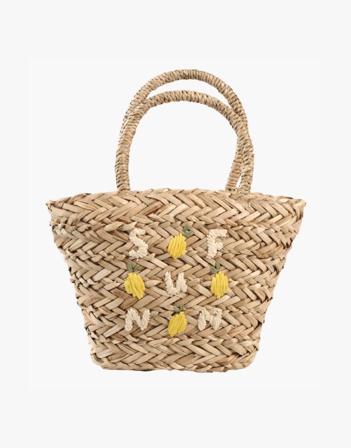 Stråveske natur - 32x20x7 cm natur - 1