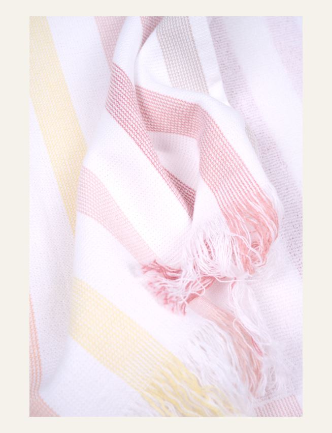 Badehåndkle multi rosa - 2