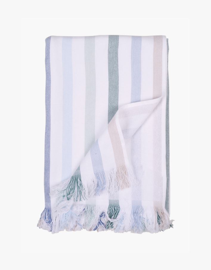 Badehåndkle multi blå - 75x150cm multi blå - 1