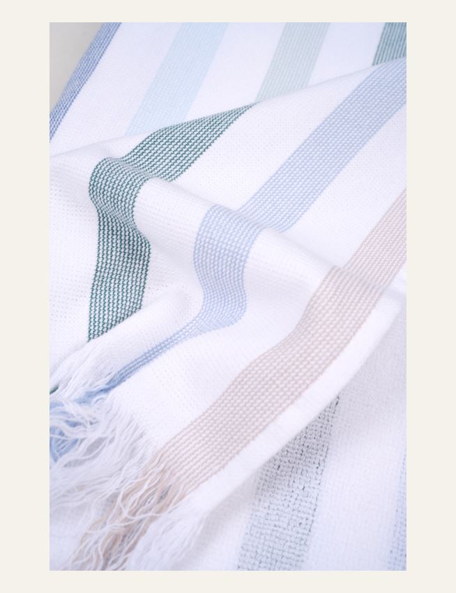 Badehåndkle multi blå - 2