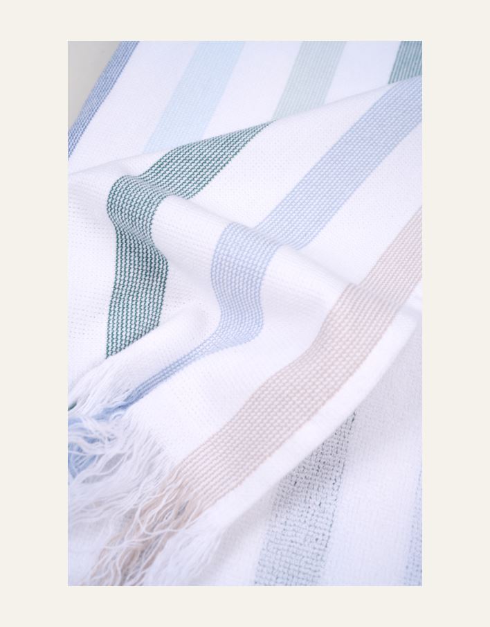 Badehåndkle multi blå - 2