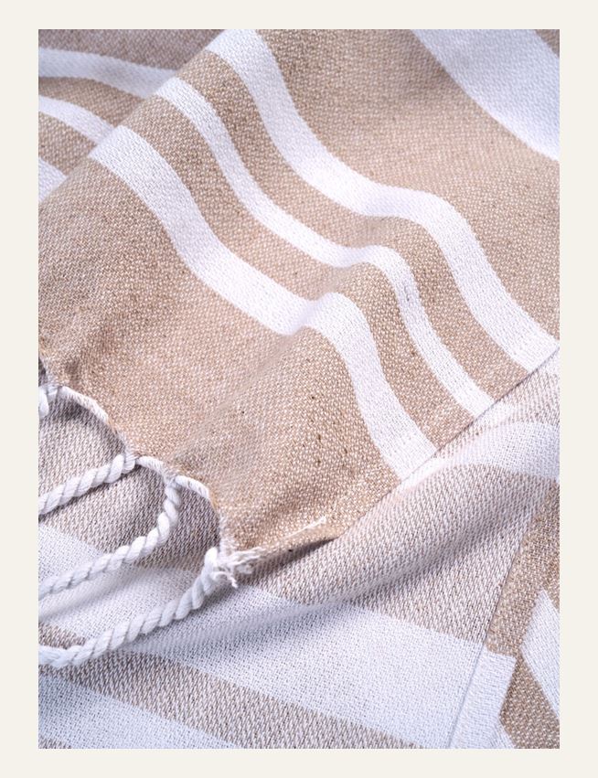 Badehåndkle beige - 2