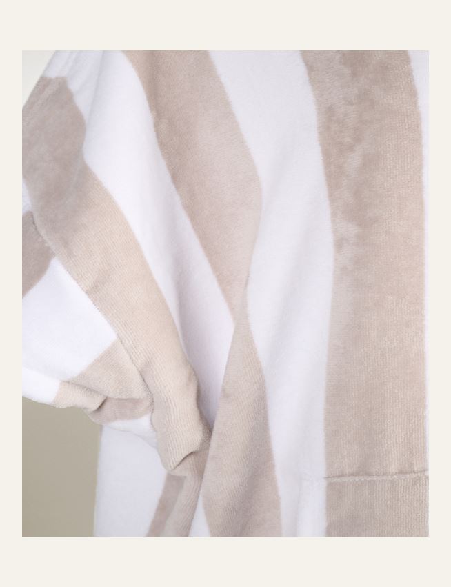 Poncho multi beige - 2