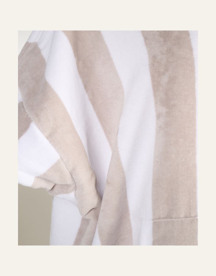 Poncho multi beige - 2