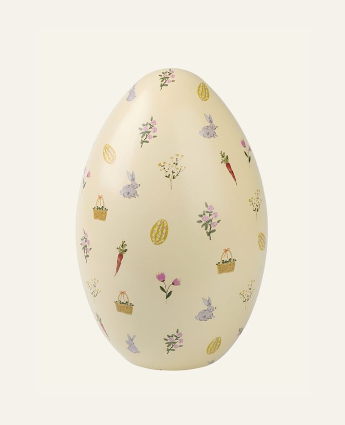 Påskeegg lys gul - 20x13 cm lys gul - 1