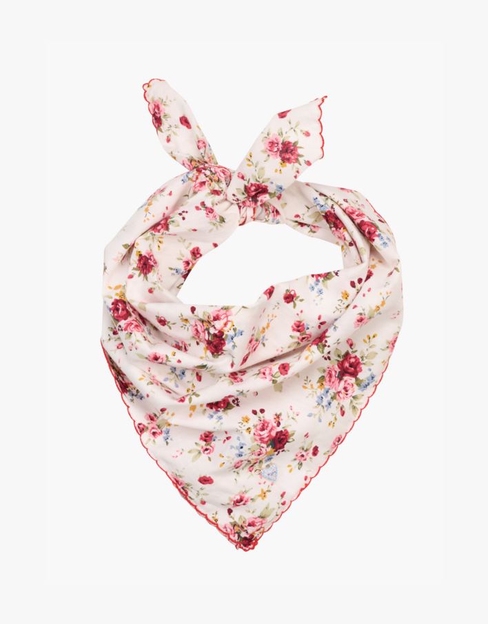 Skjerf hvit - 55x55 cm hvit - 1