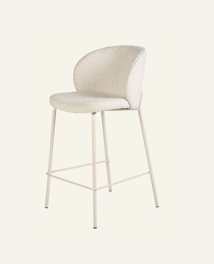 Barstol offwhite - 50x48x94 cm offwhite - 1