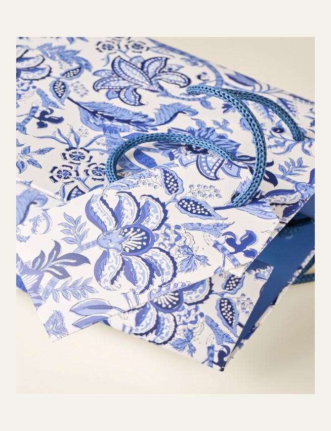 Flaskepose multi blå - 2