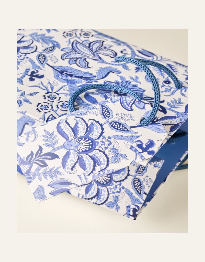 Flaskepose multi blå - 2