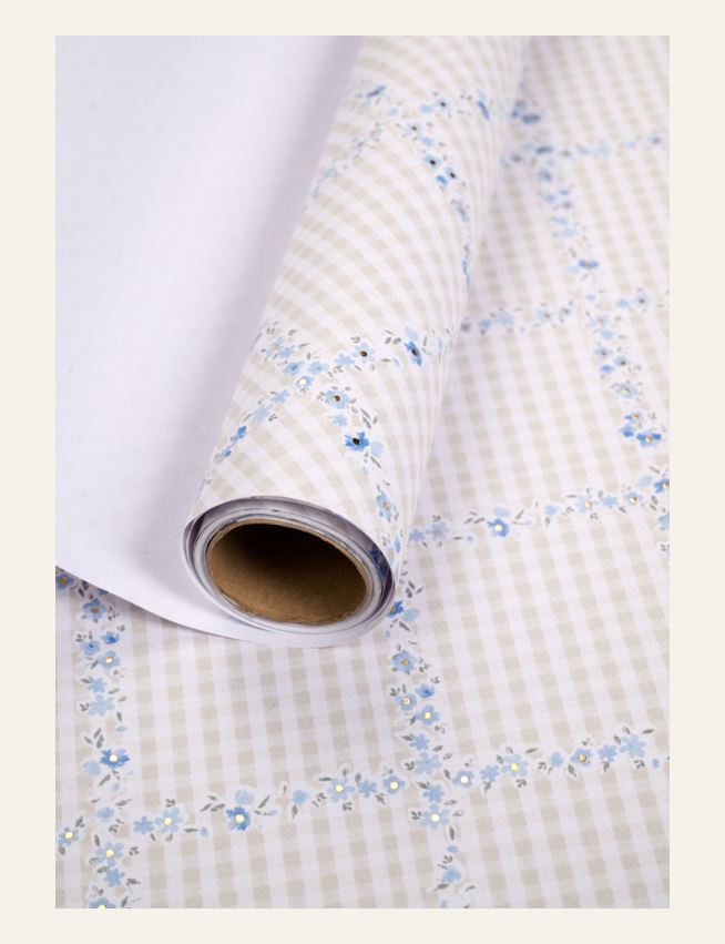 Gavepapir multi blå - 2