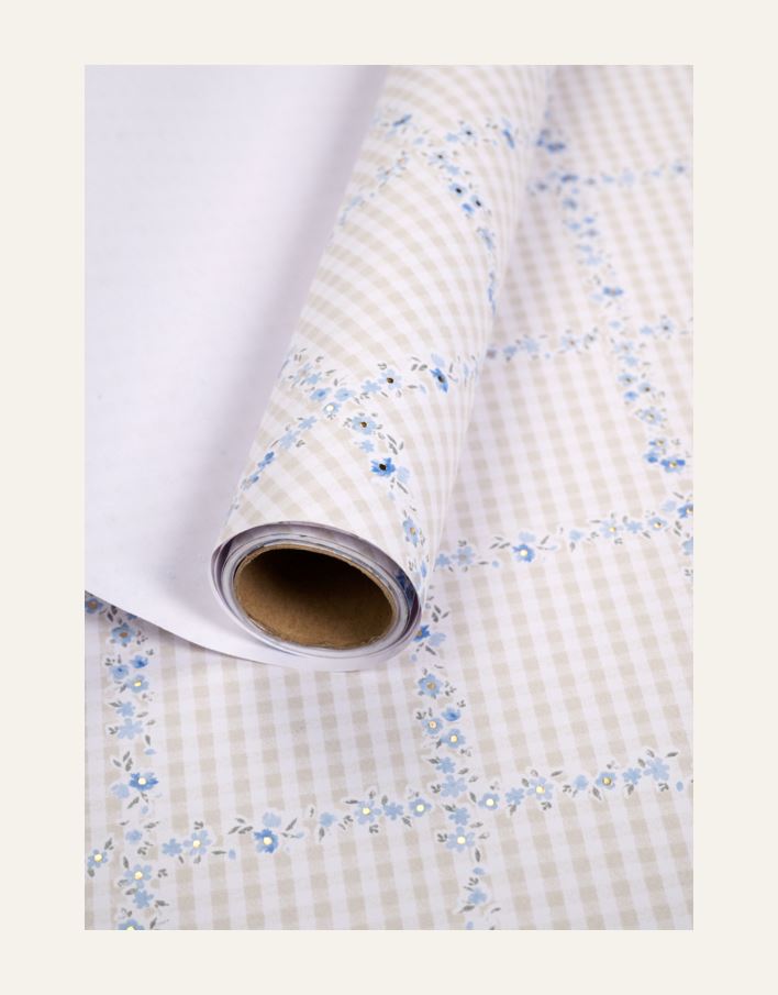 Gavepapir multi blå - 2