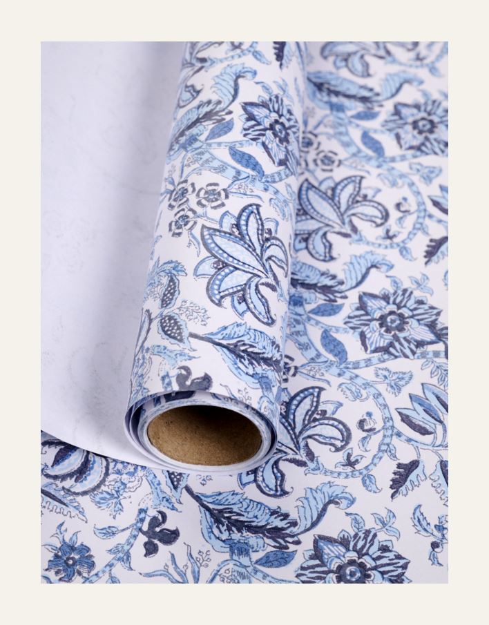 Gavepapir multi blå - 2