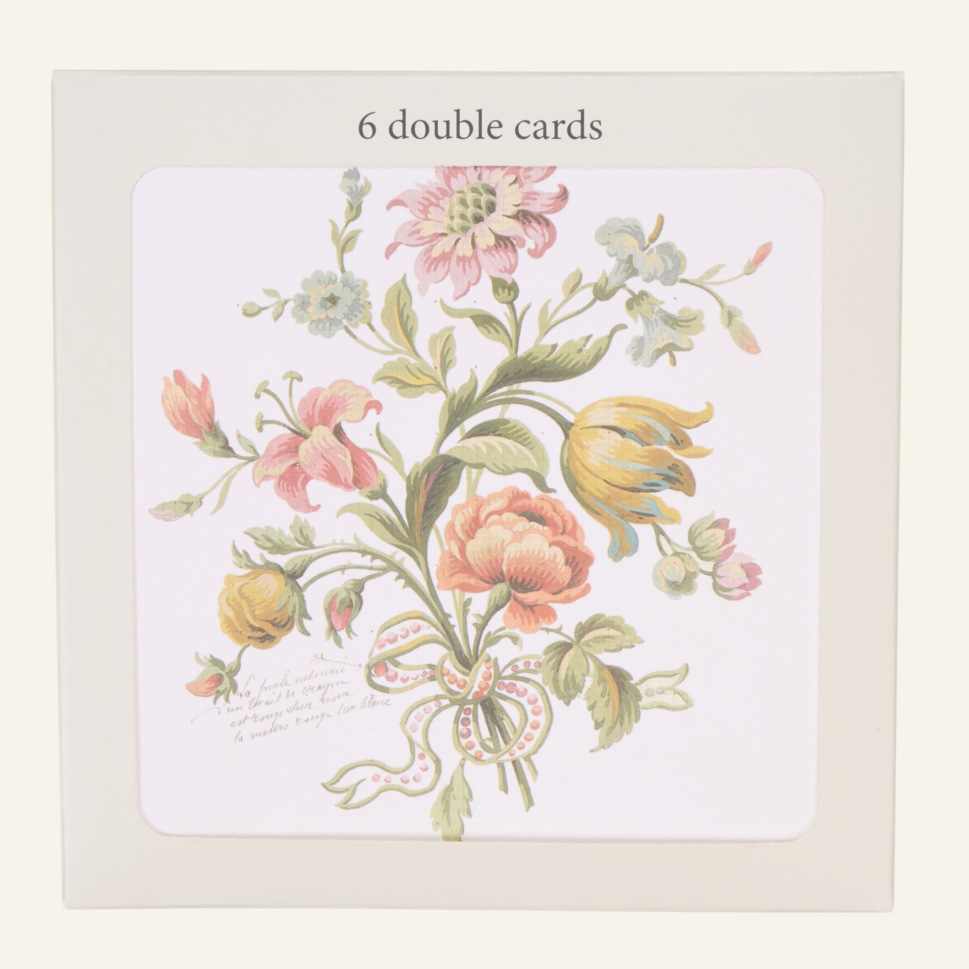 Dobbelt kort multi - 15x15 cm multi - 1