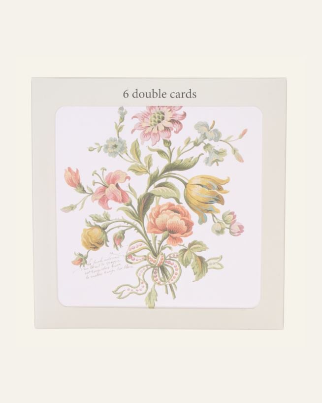 Dobbelt kort multi - 15x15 cm multi - 1
