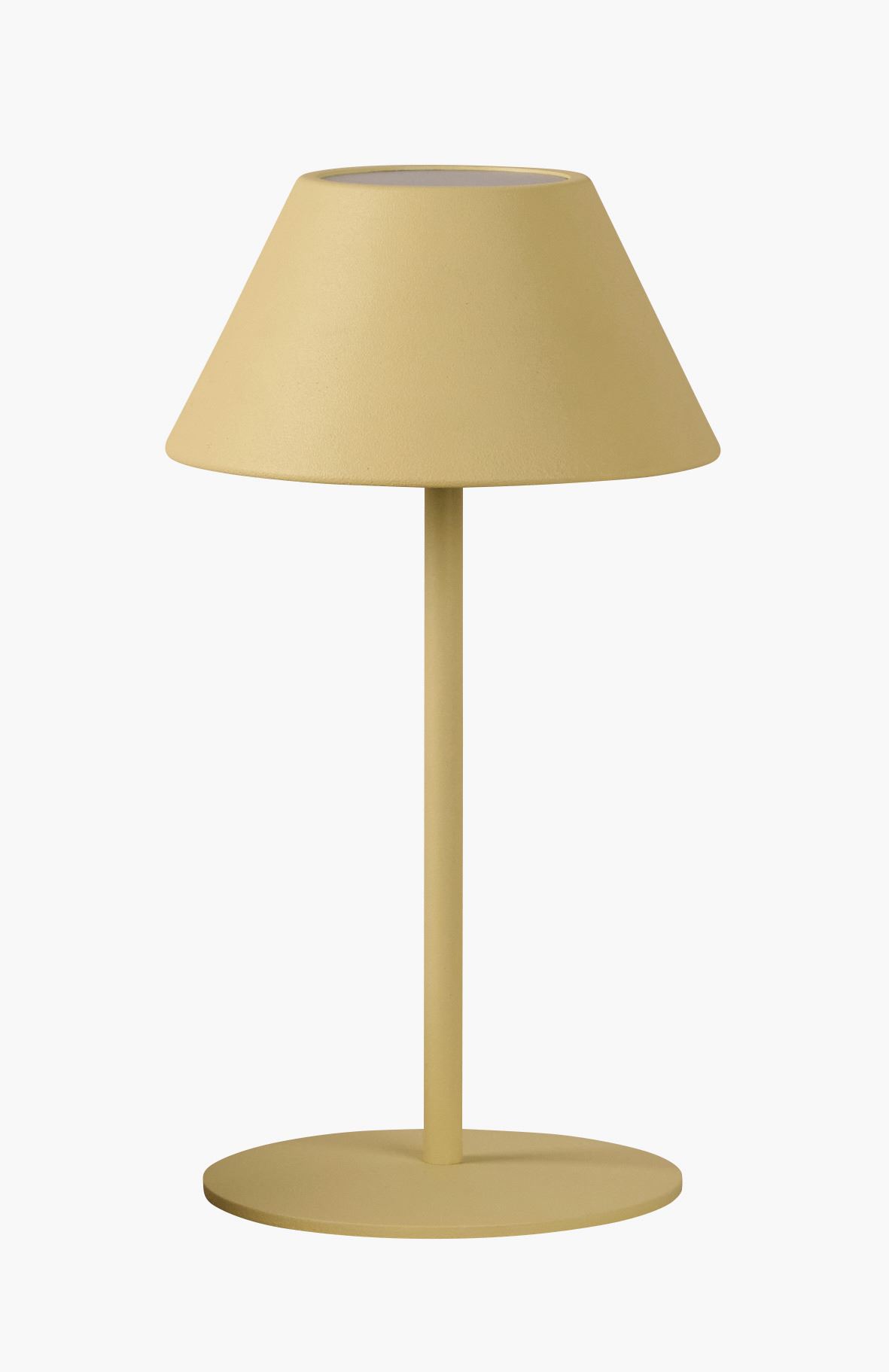 Led lampe lys gul - 10x10x21 cm lys gul - 1