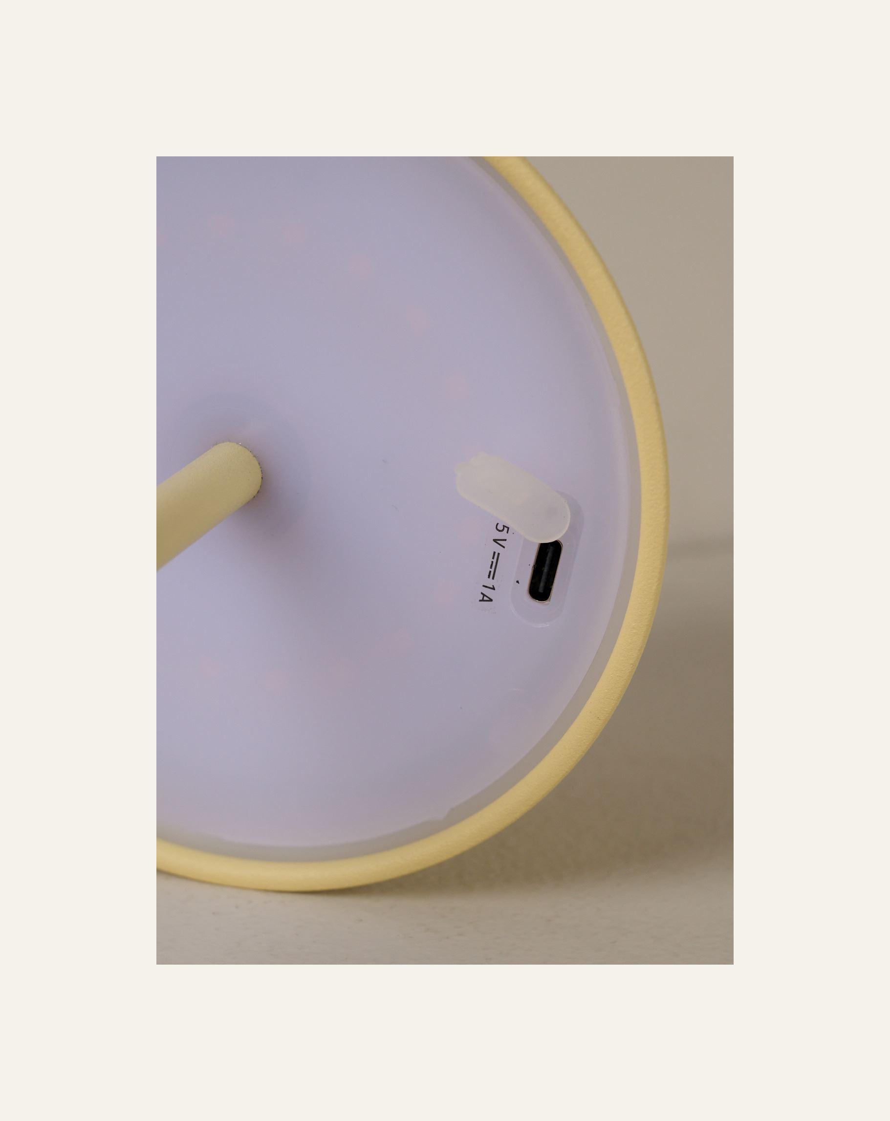 Led lampe lys gul - 5