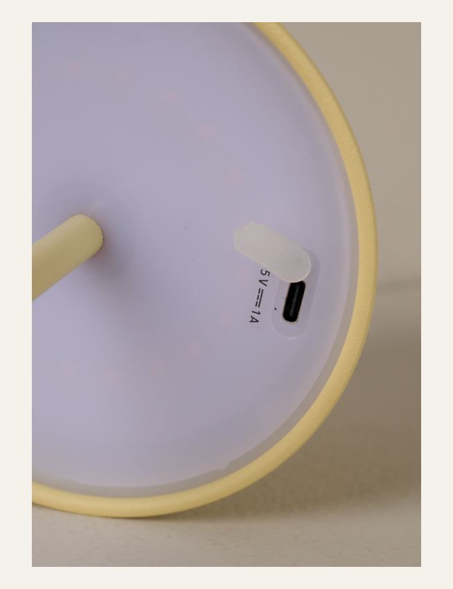 Led lampe lys gul - 5