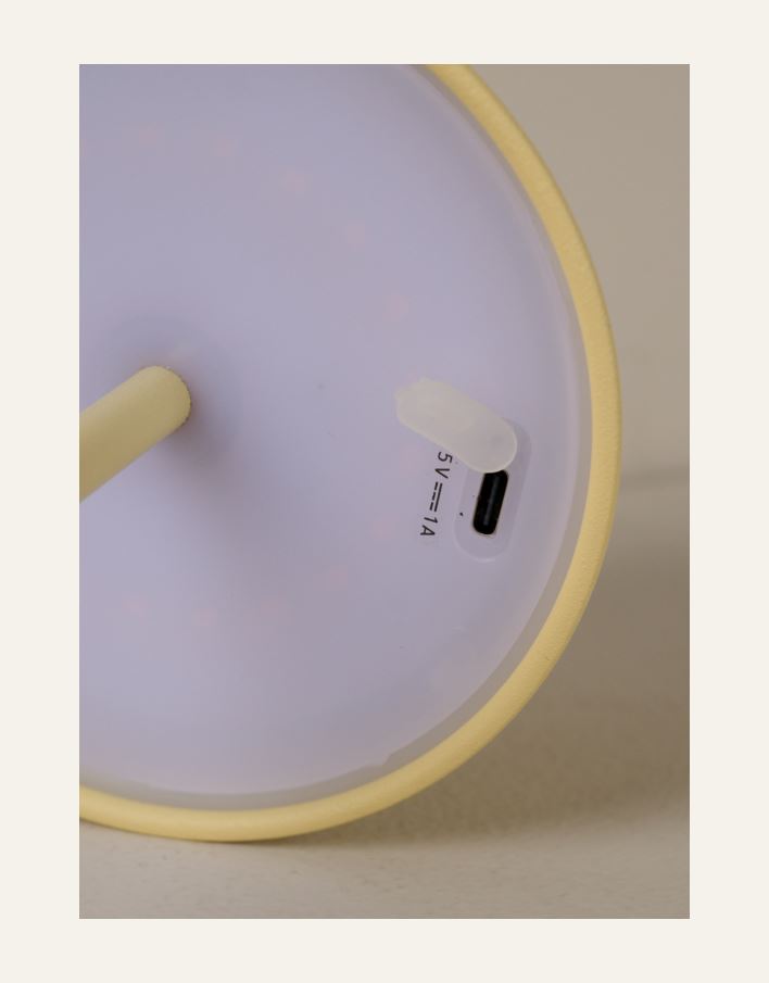 Led lampe lys gul - 5