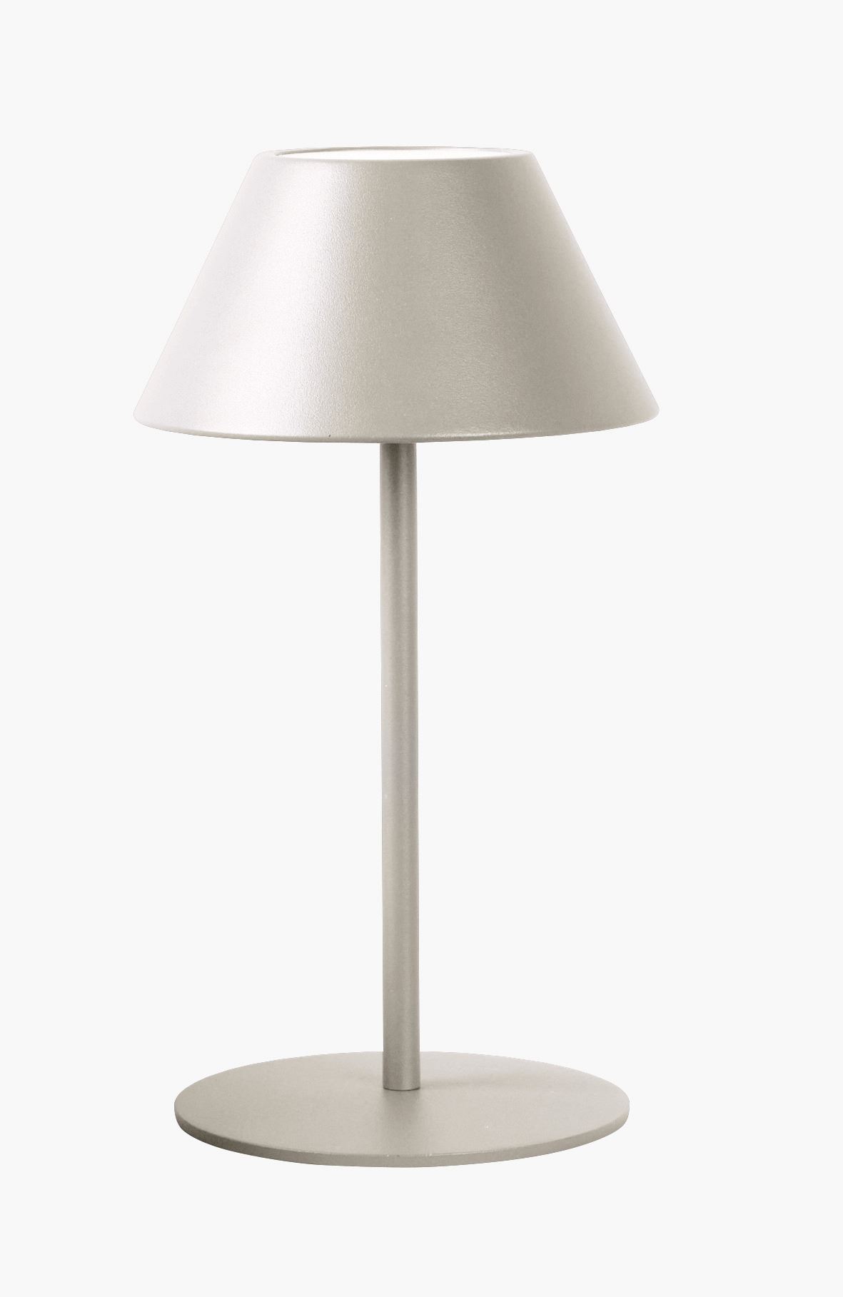 Led lampe lys beige - 10x10x21 cm lys beige - 1