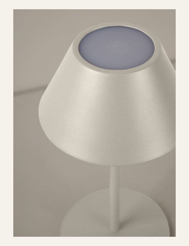 Led lampe lys beige - 4