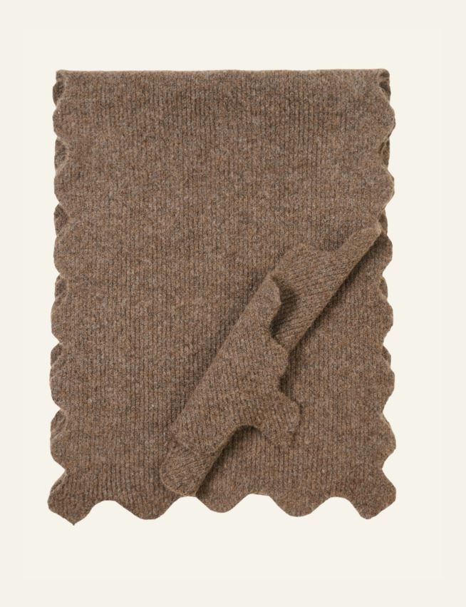 Skjerf brun - 4