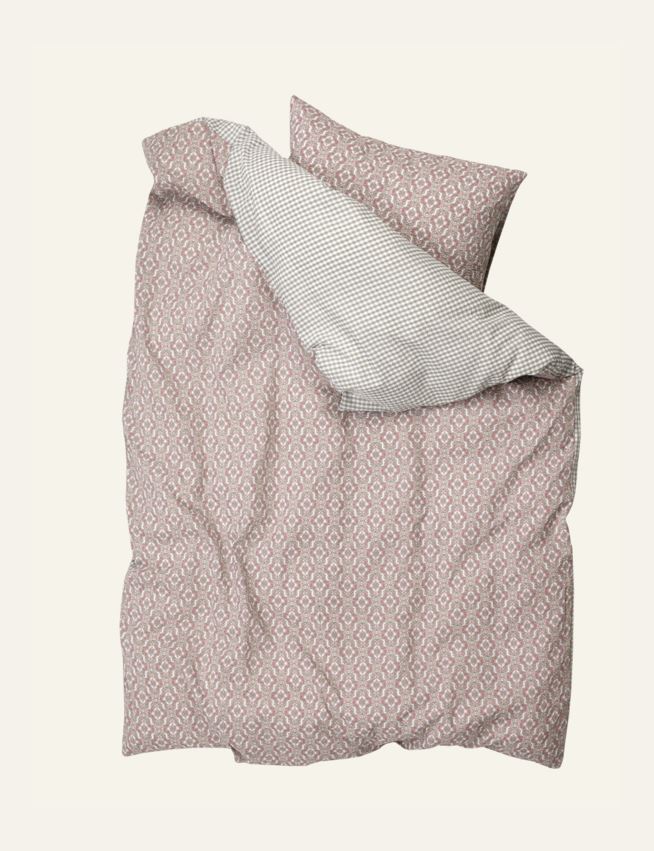 Krepp sengesett multi rosa - 3