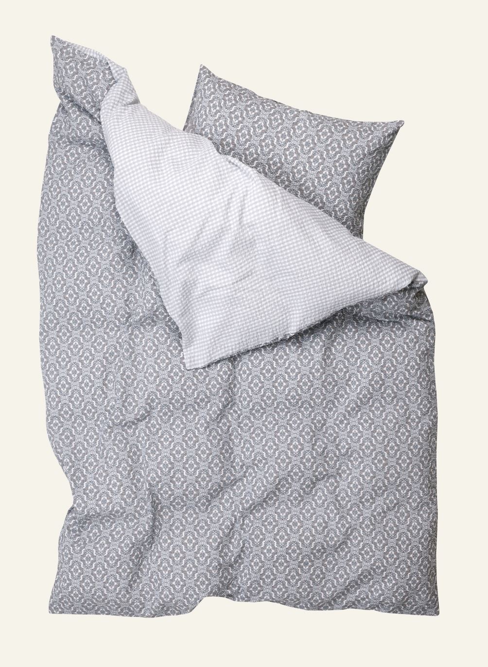 Krepp sengesett multi blå - 3