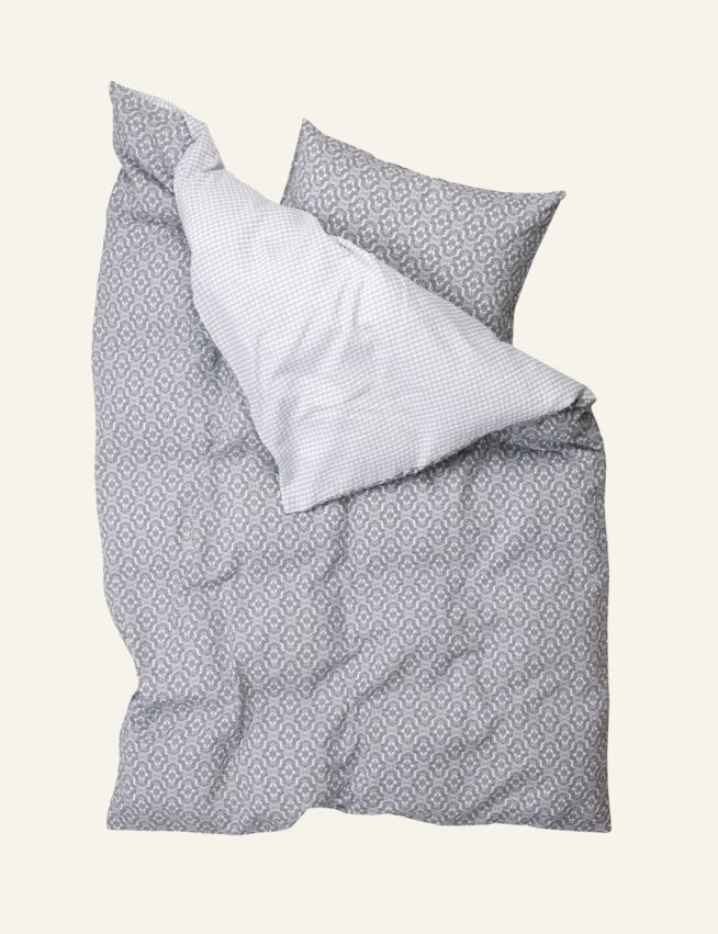 Krepp sengesett multi blå - 3