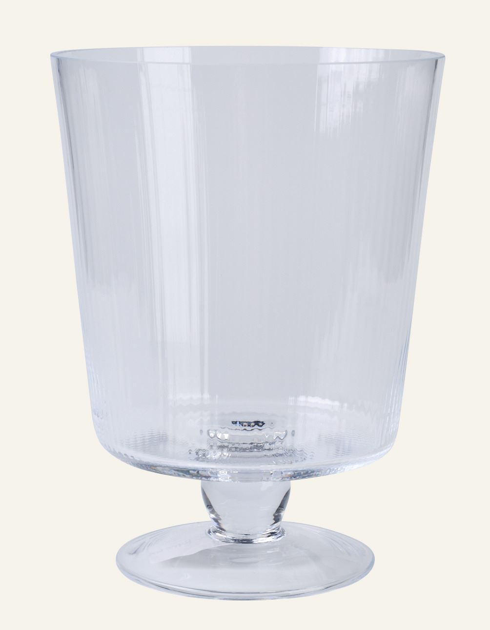 Vase transparent - 18x18x24 cm transparent - 1