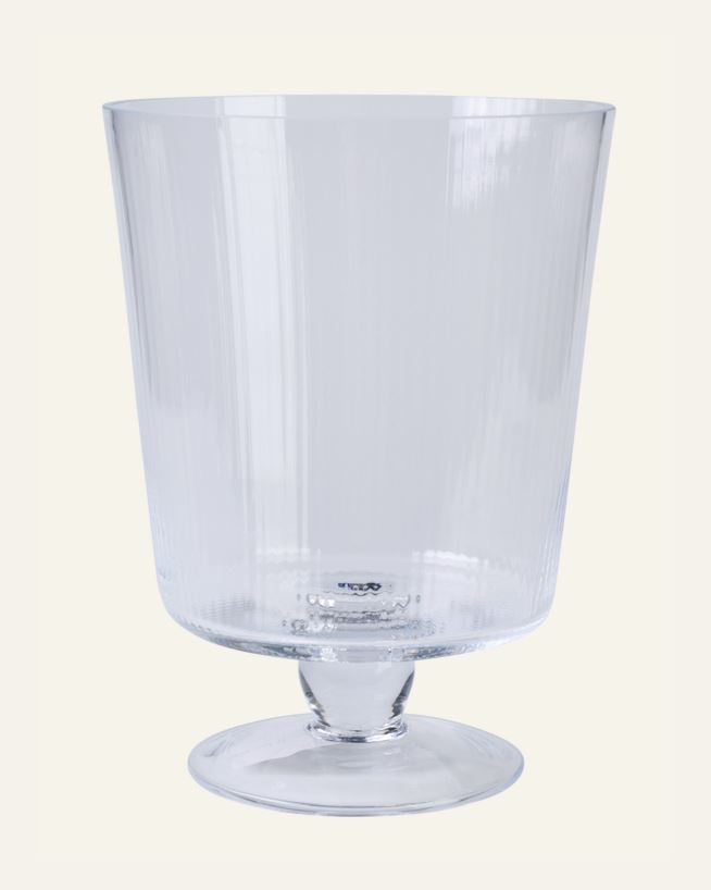 Vase transparent - 18x18x24 cm transparent - 1