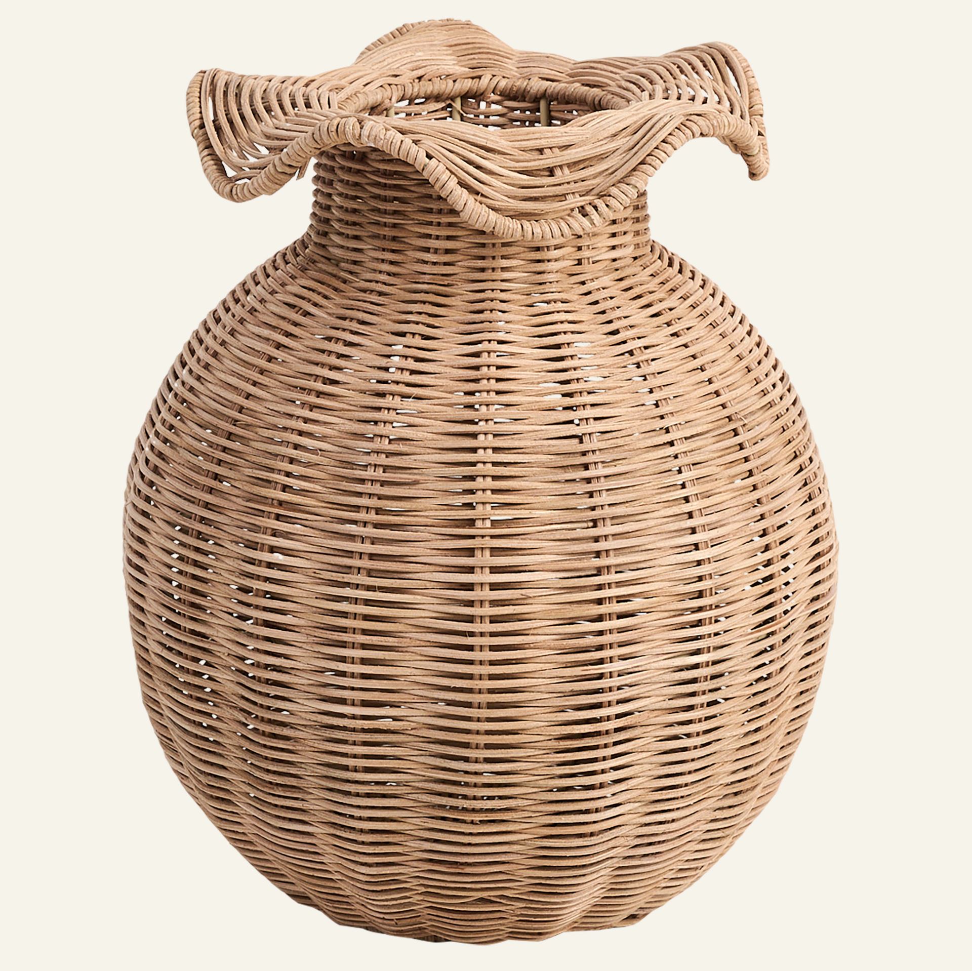Dekorvase natur - 25x25x30 cm natur - 1