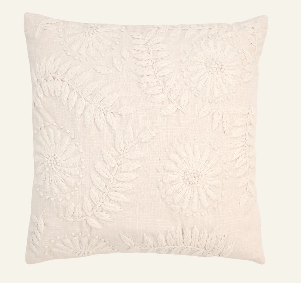 Pynteputetrekk offwhite - 45x45 cm offwhite - 1