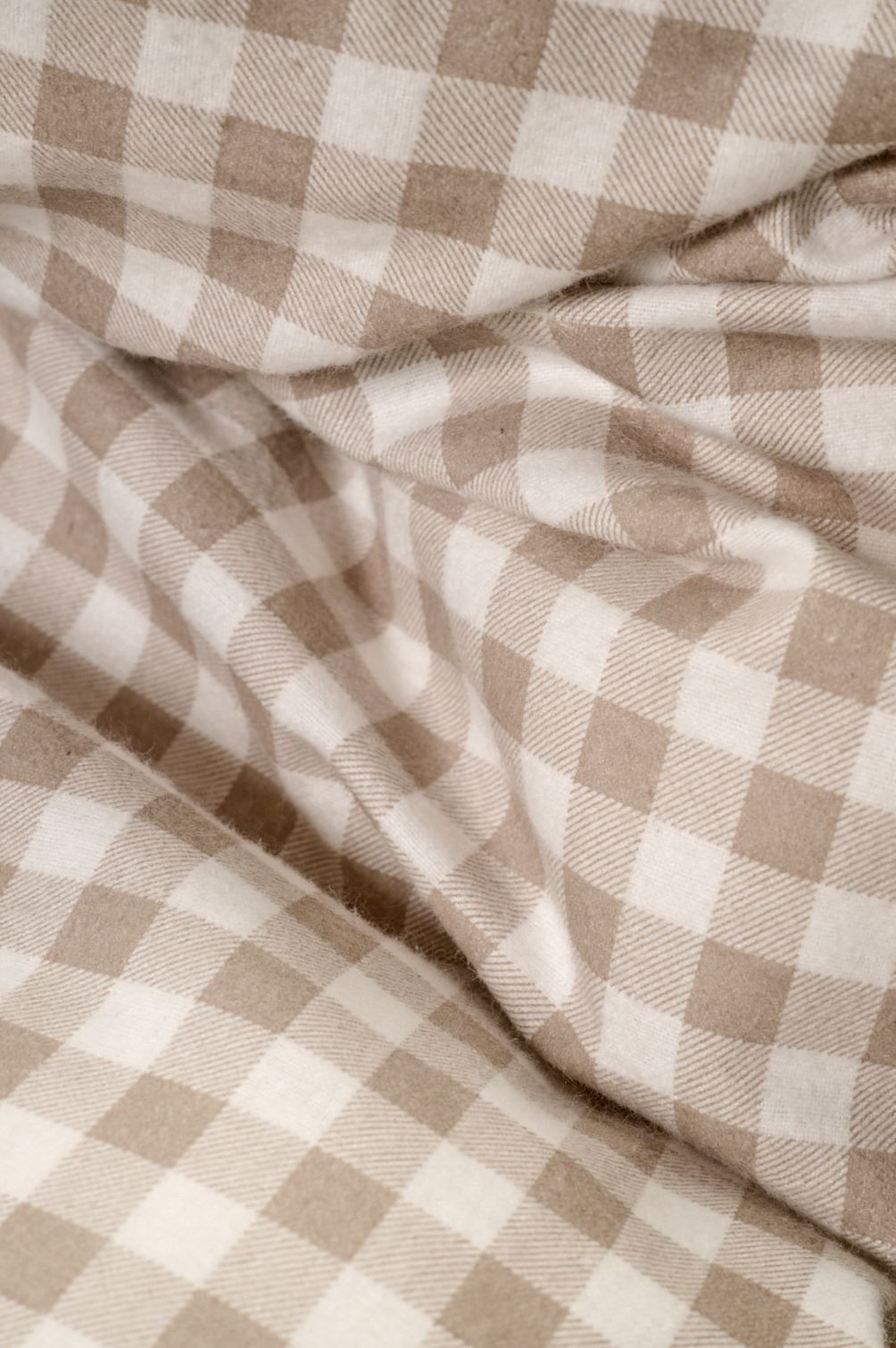 Flanell sengesett              sand - 2