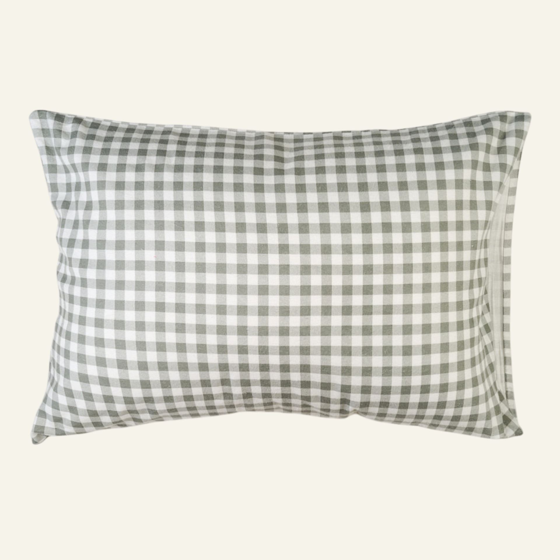 Flanell putevar olivengrønn - 50x70 cm olivengrønn - 1
