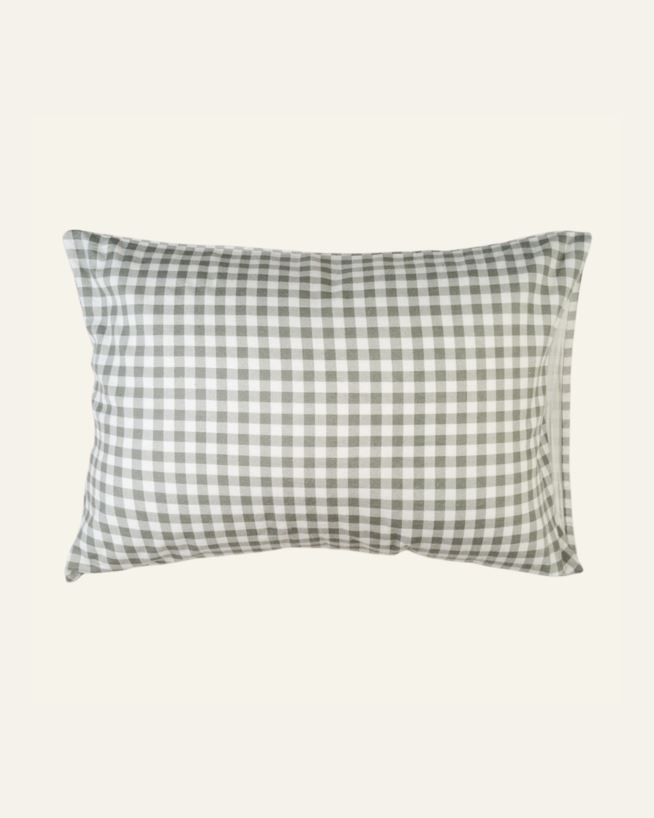 Flanell putevar olivengrønn - 50x70 cm olivengrønn - 1