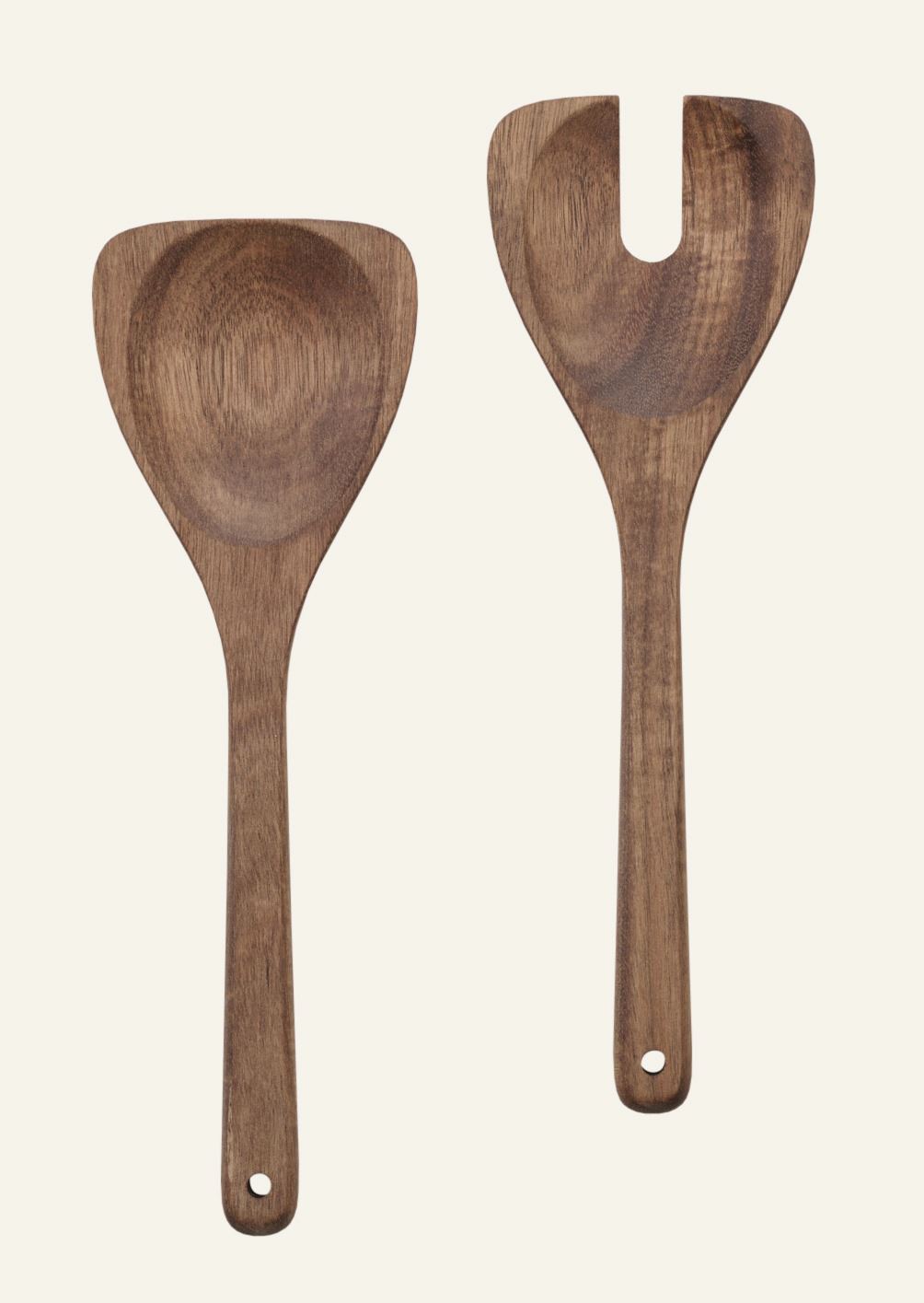 Salatbestikk brun - 25x8,2 cm brun - 1