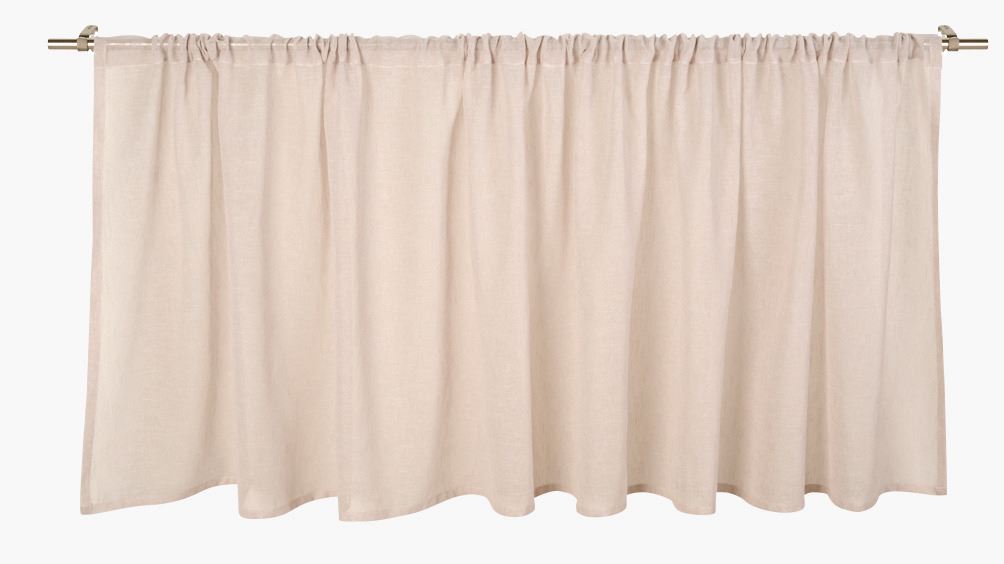 Gardinkappe lang lys beige - 3