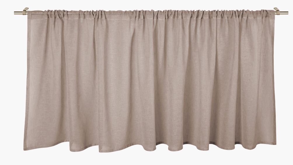 Gardinkappe lang lys beige - 2