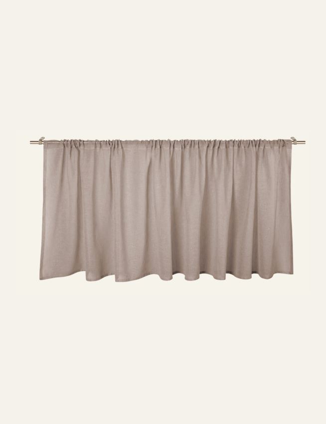 Gardinkappe lang lys beige - 2