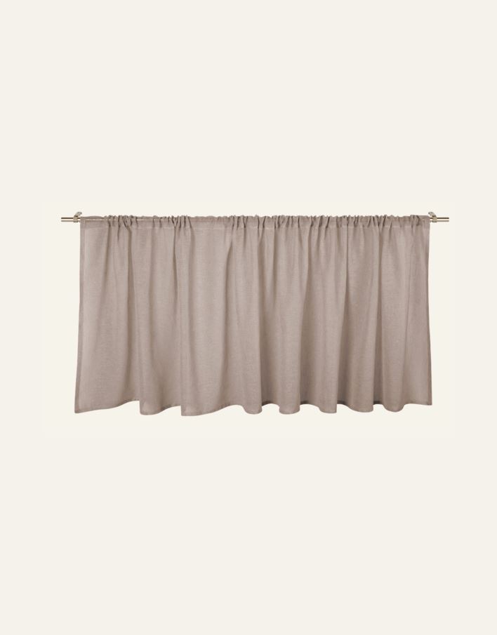 Gardinkappe lang lys beige - 2