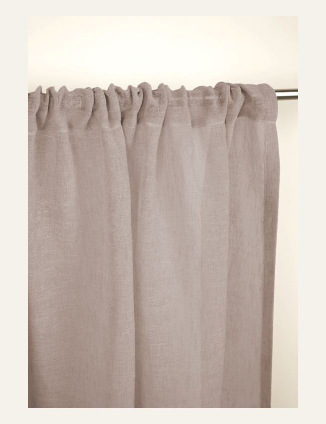 Gardinkappe lang sand - 2