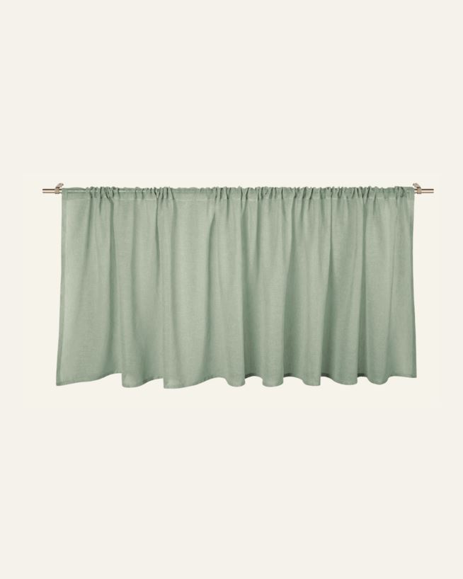 Gardinkappe lang lys grønn - 250x70 cm lys grønn - 1